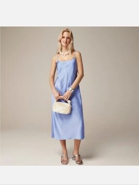 Gwyneth slip dress in luster charmeuse